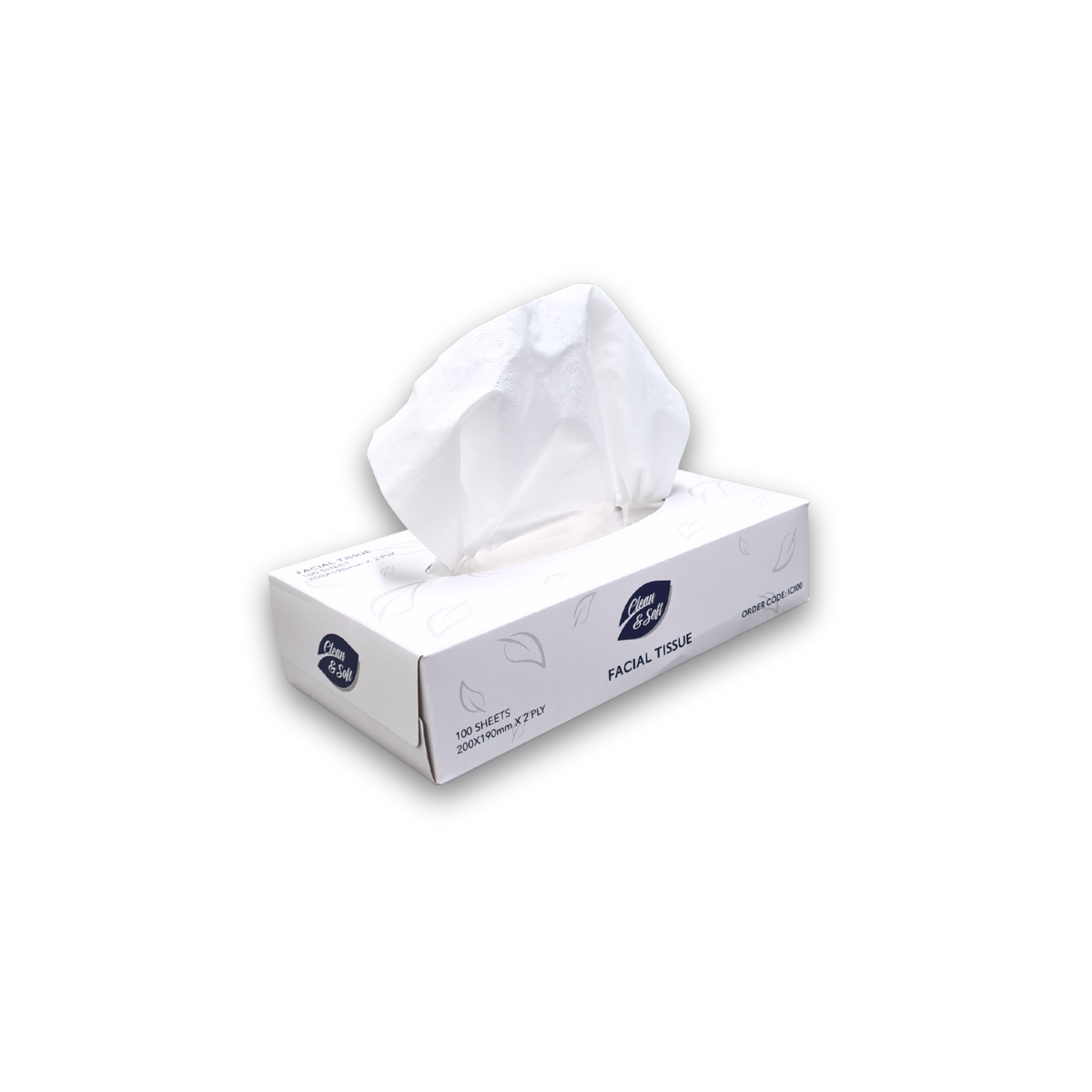 Facial Tissues- 2ply Ultra-soft 100sheets/pk 48pk/ctn