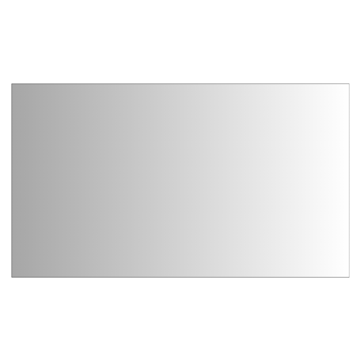 Full Slab Rectangle Silver Cake Boards 10/pack