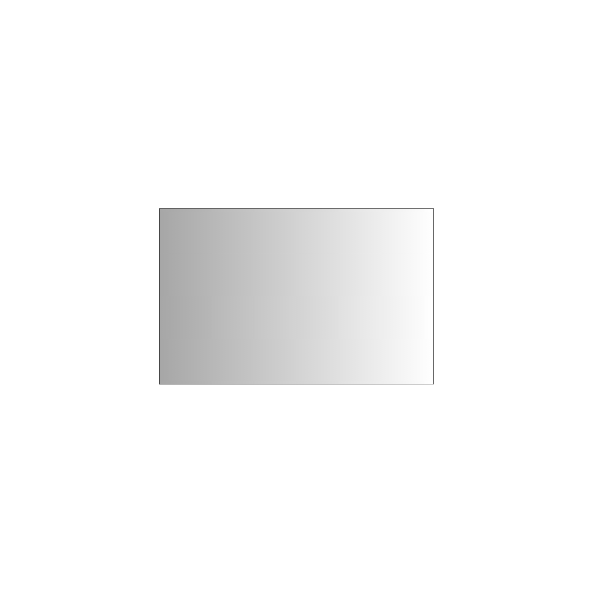 11 x 7 Inch Rectangle Silver Cake Boards 50/pack