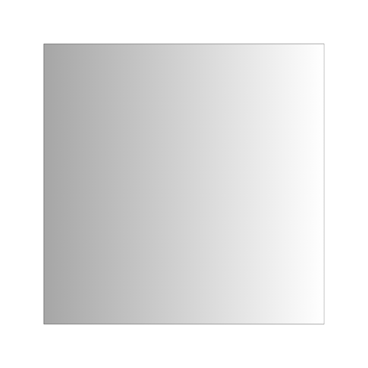 12 Inch Square Silver Cake Board 50/ctn