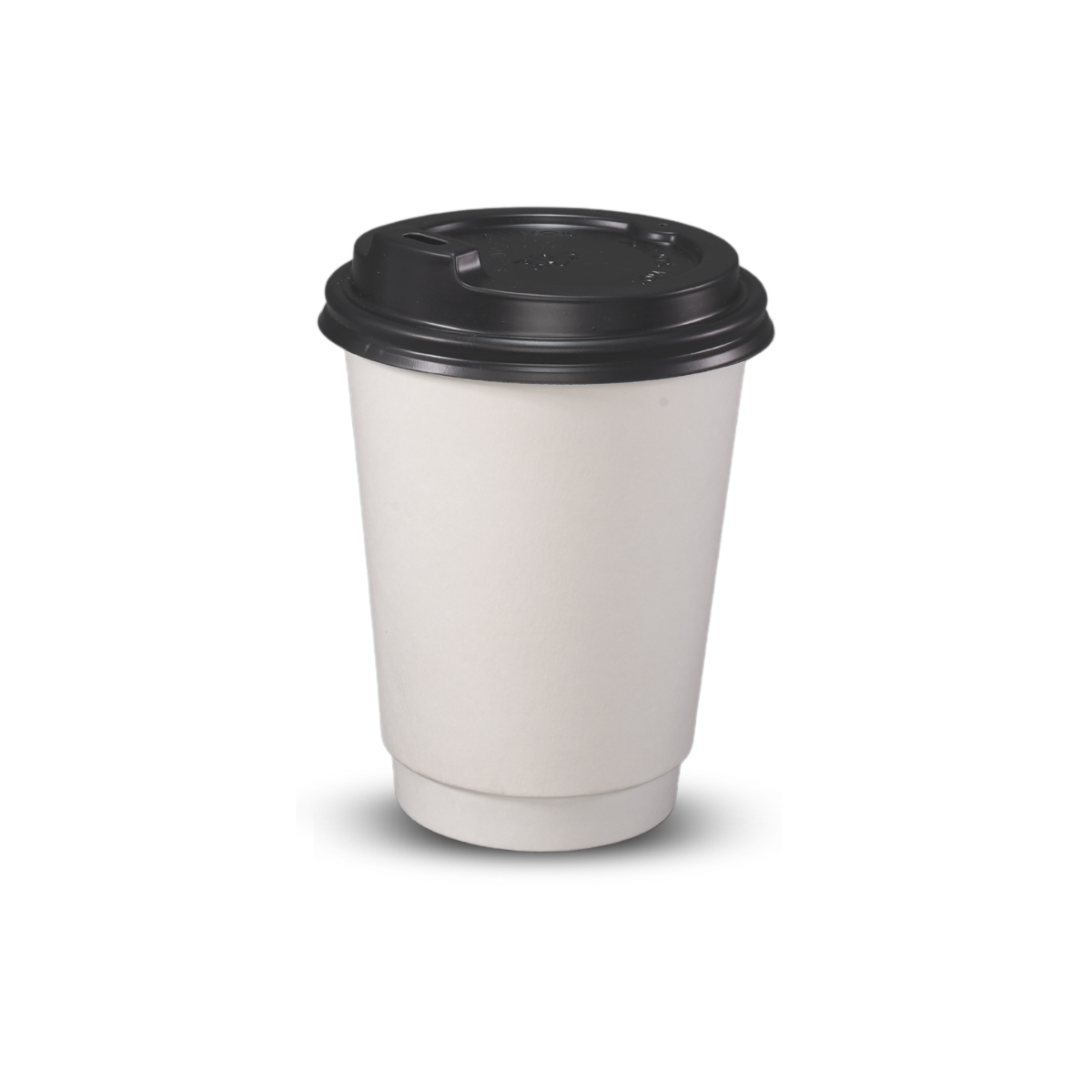 Coffee Cups Plain White Double Wall 12oz 500/ctn
