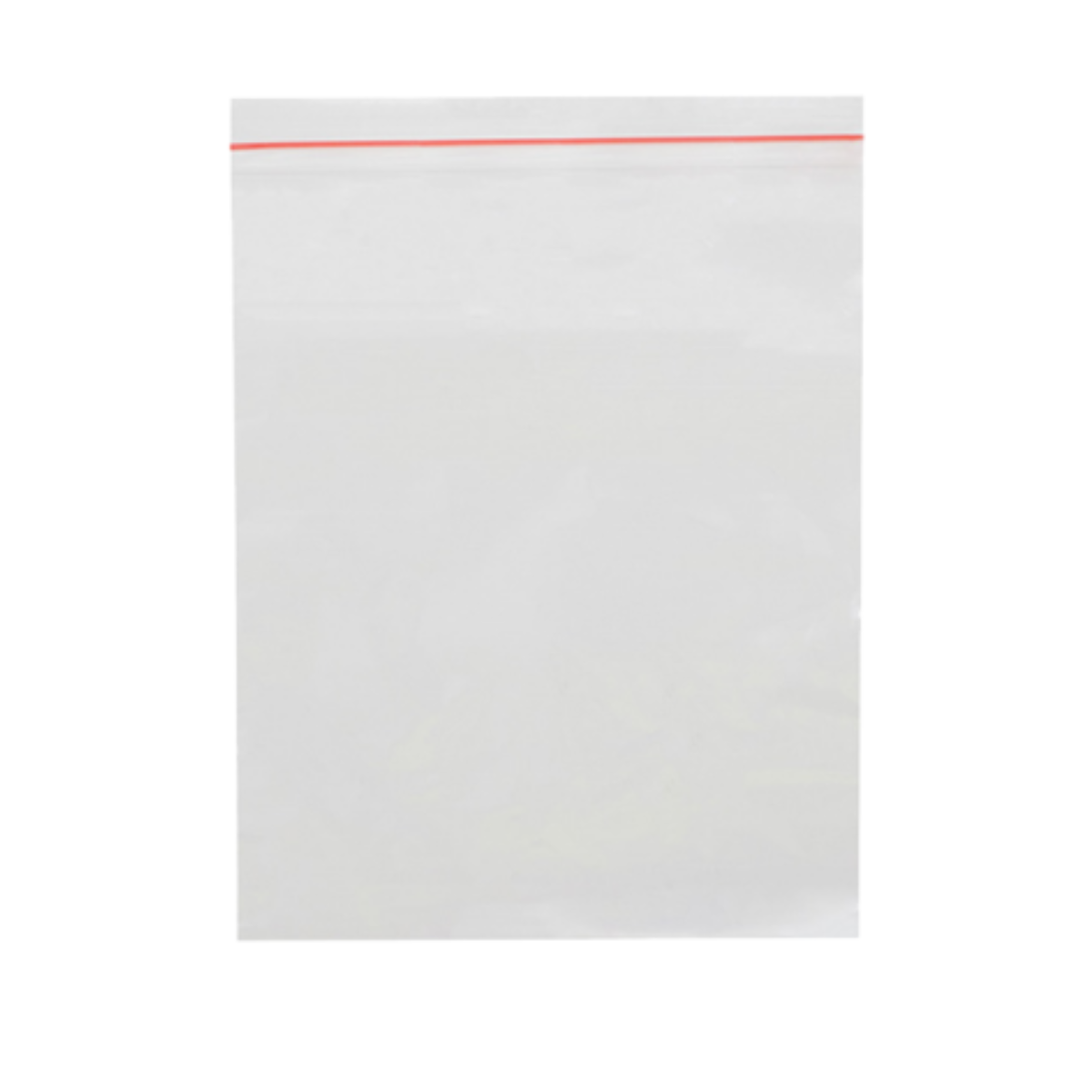 Reseal Plastic Bags; 12 x 9" 300 x 230mm 10 x 100pk/ctn 1000/ctn