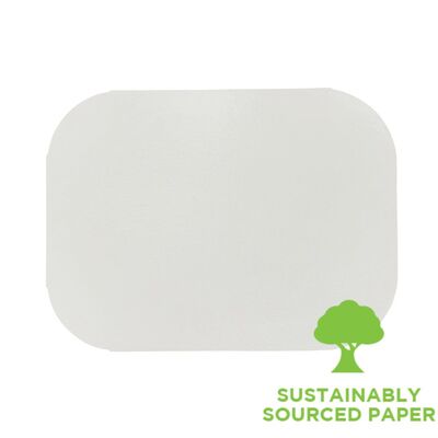 Lid- for foil container #441/509 330/pack