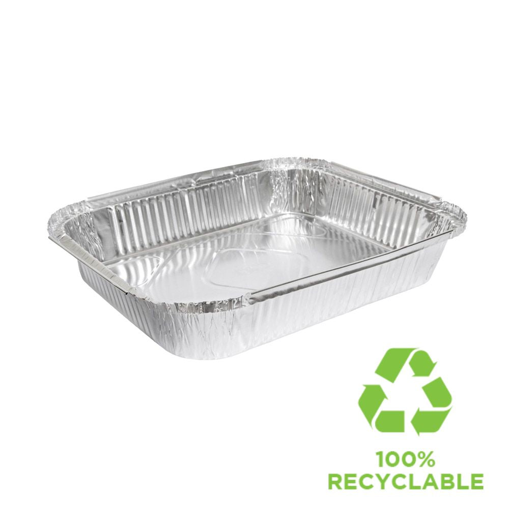 Foil Container - 2.5L (#460/#515) Extra Large Catering 290 x 193 x 48mm 200/ctn