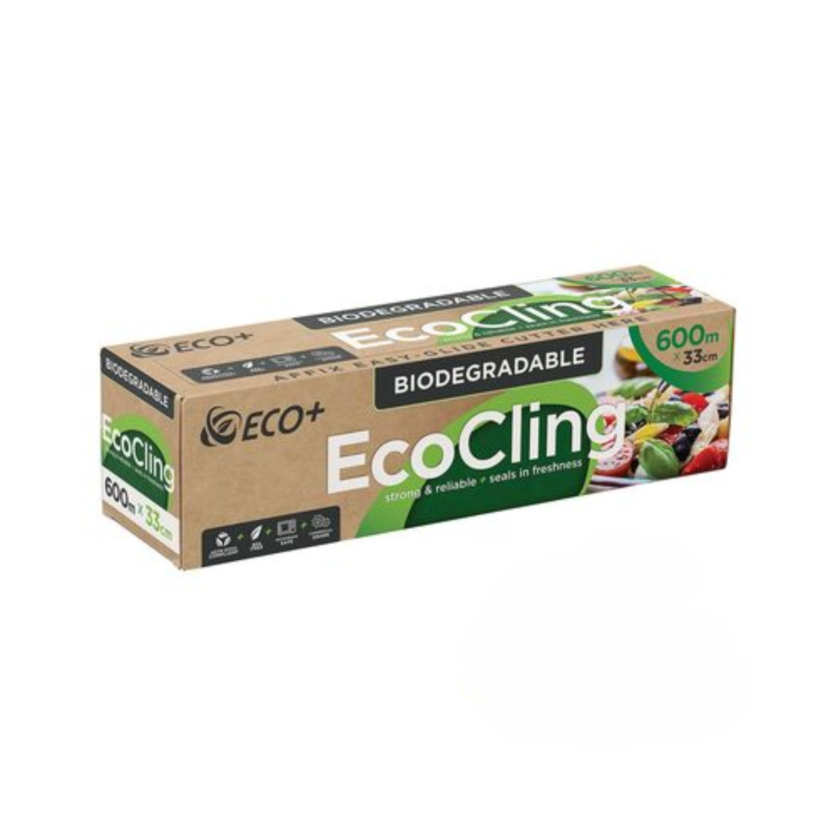 Eco-Cling Film Biodegradable 33cm x 600mtr 6rolls/ctn