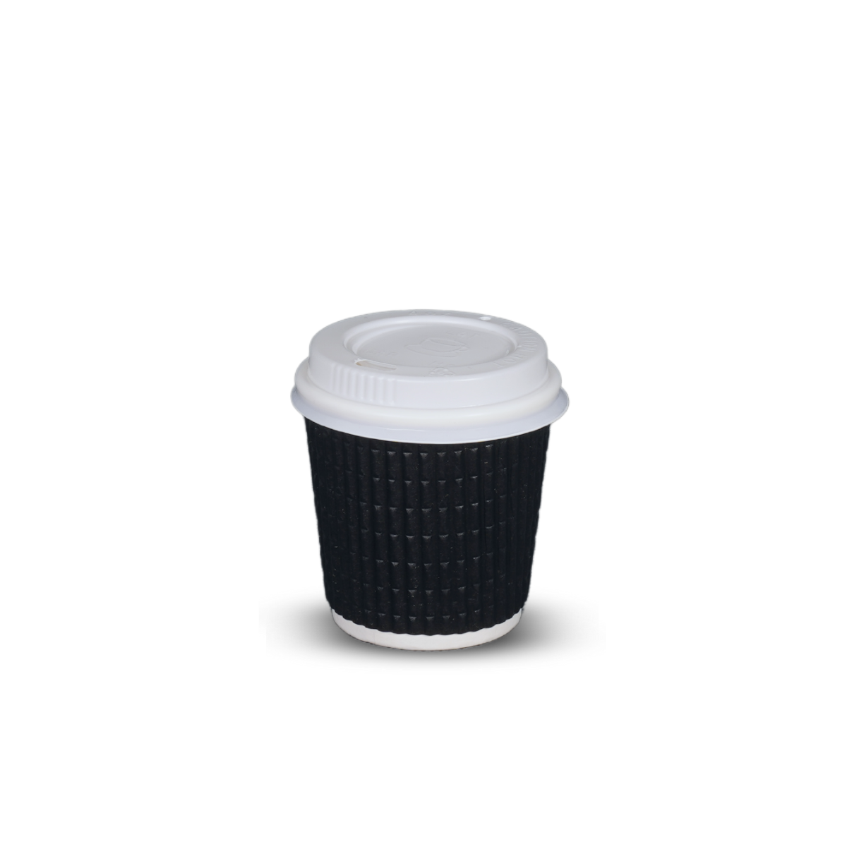 Coffee Cups; triple wall charcoal 4oz 20 x 25pk/ctn 500/ctn