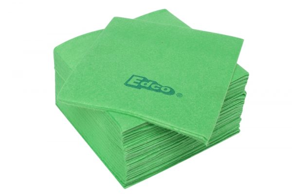Merritex Wipes heavy duty Green 40x40cm 20/pack 6 packs/ctn