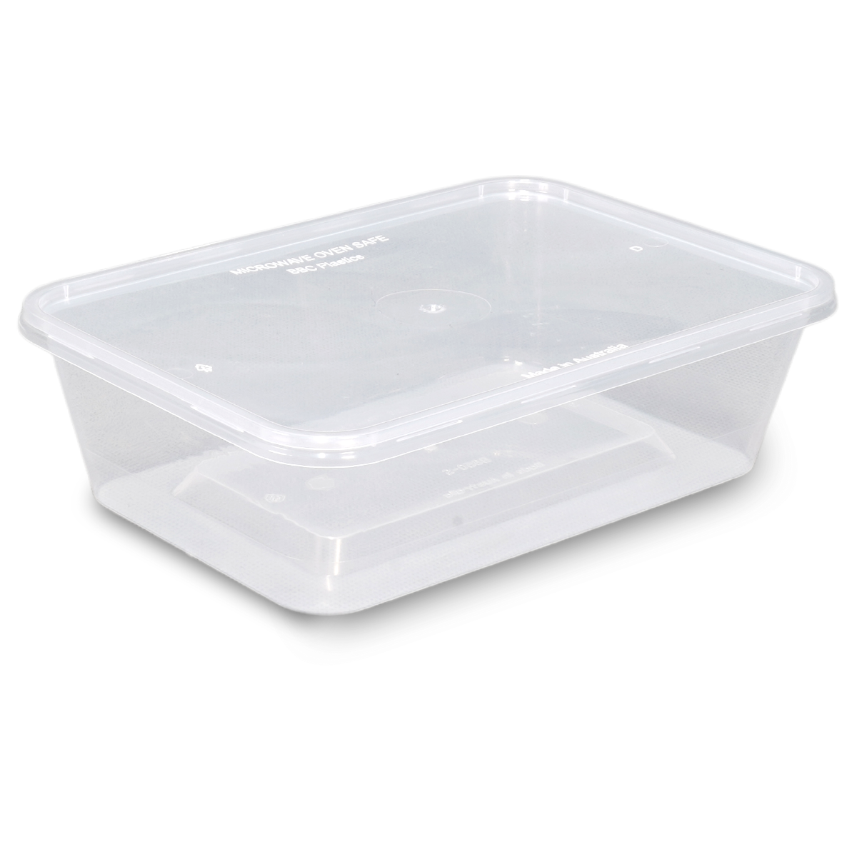 650ml Plastic Rectangular Container 500/ctn