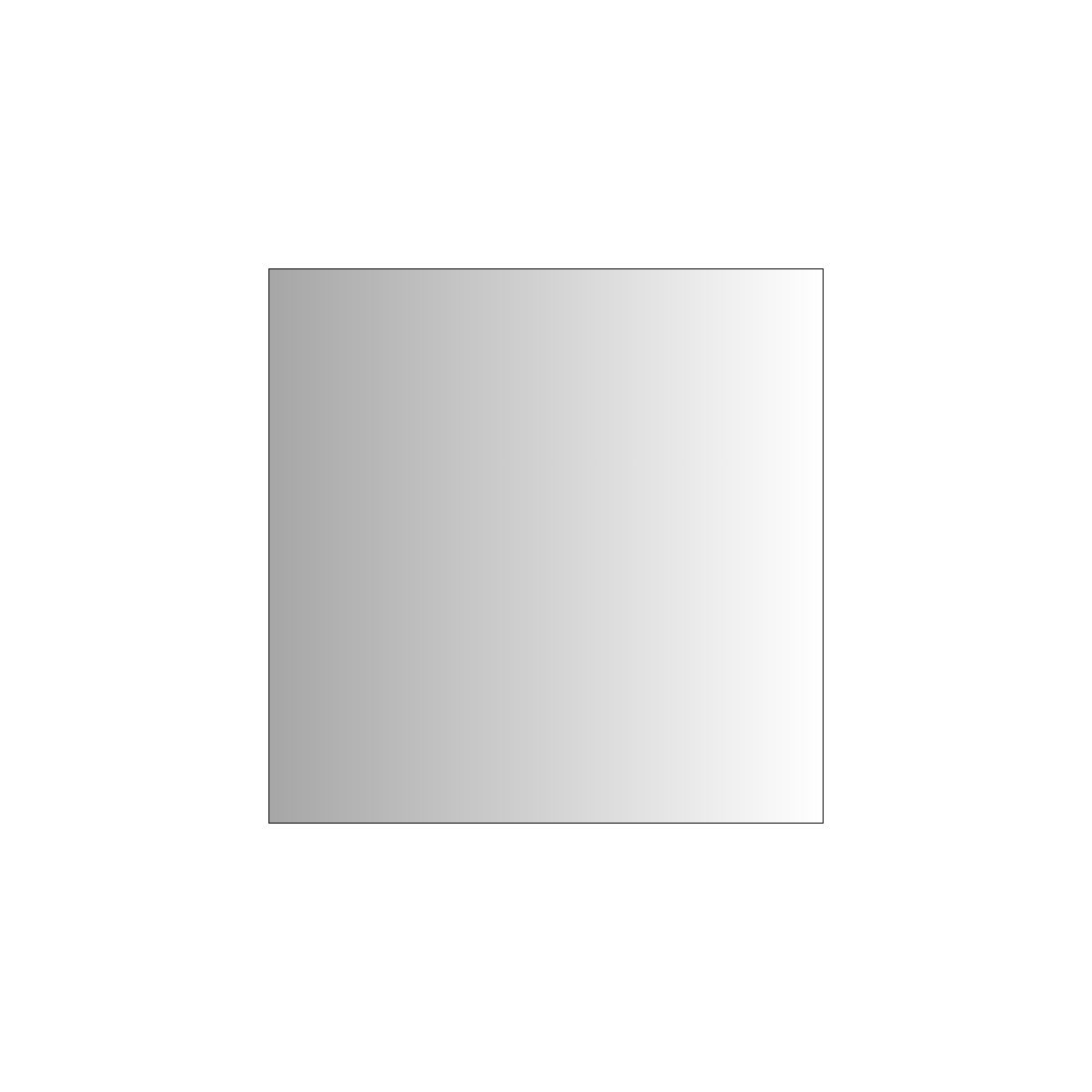 8" Square Cake Board Silver- 50/pk
