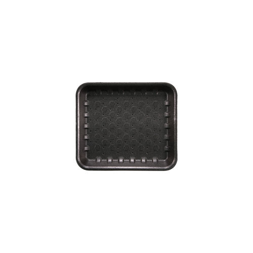 8 x 7" Open Cell Black Foam Trays - 220 x 190 x 30mm - 360/ctn