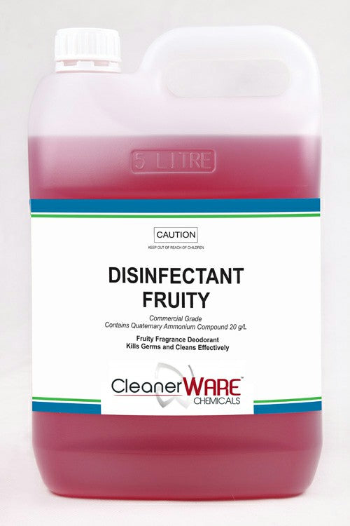 Disinfectant Fruity 5ltr Commercial Grade biodegradable surfactants