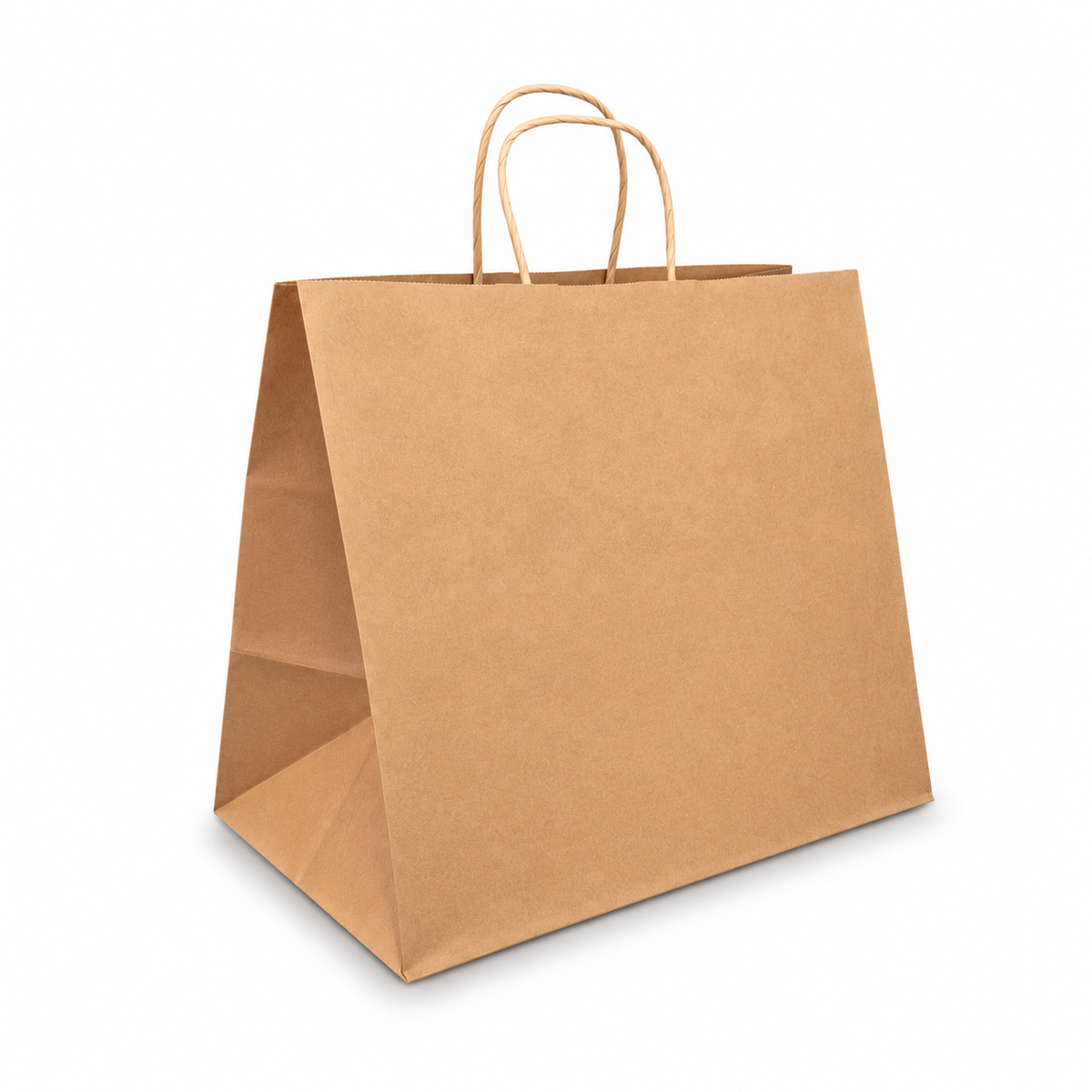 Kraft Paper Takeaway Bag Extra Large 370 x 350 x 230mm 150/ctn