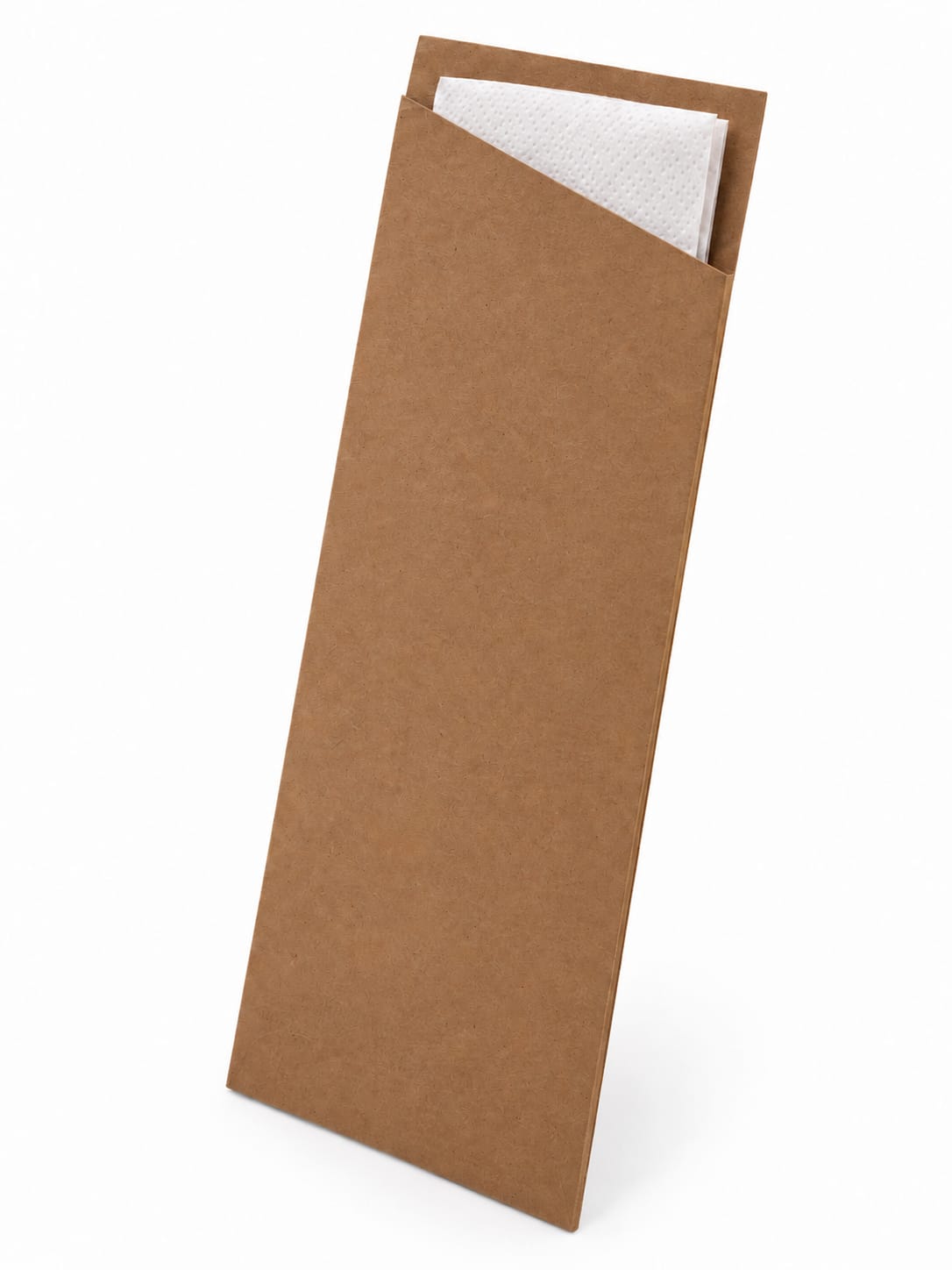Kraft Cutlery Pouch with napkin 1000/ctn