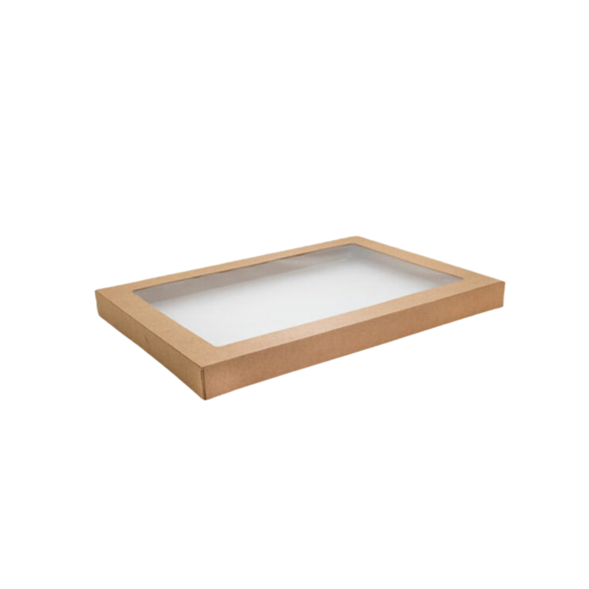 Window Lid for Kraft Catering Box - Medium 100ctn