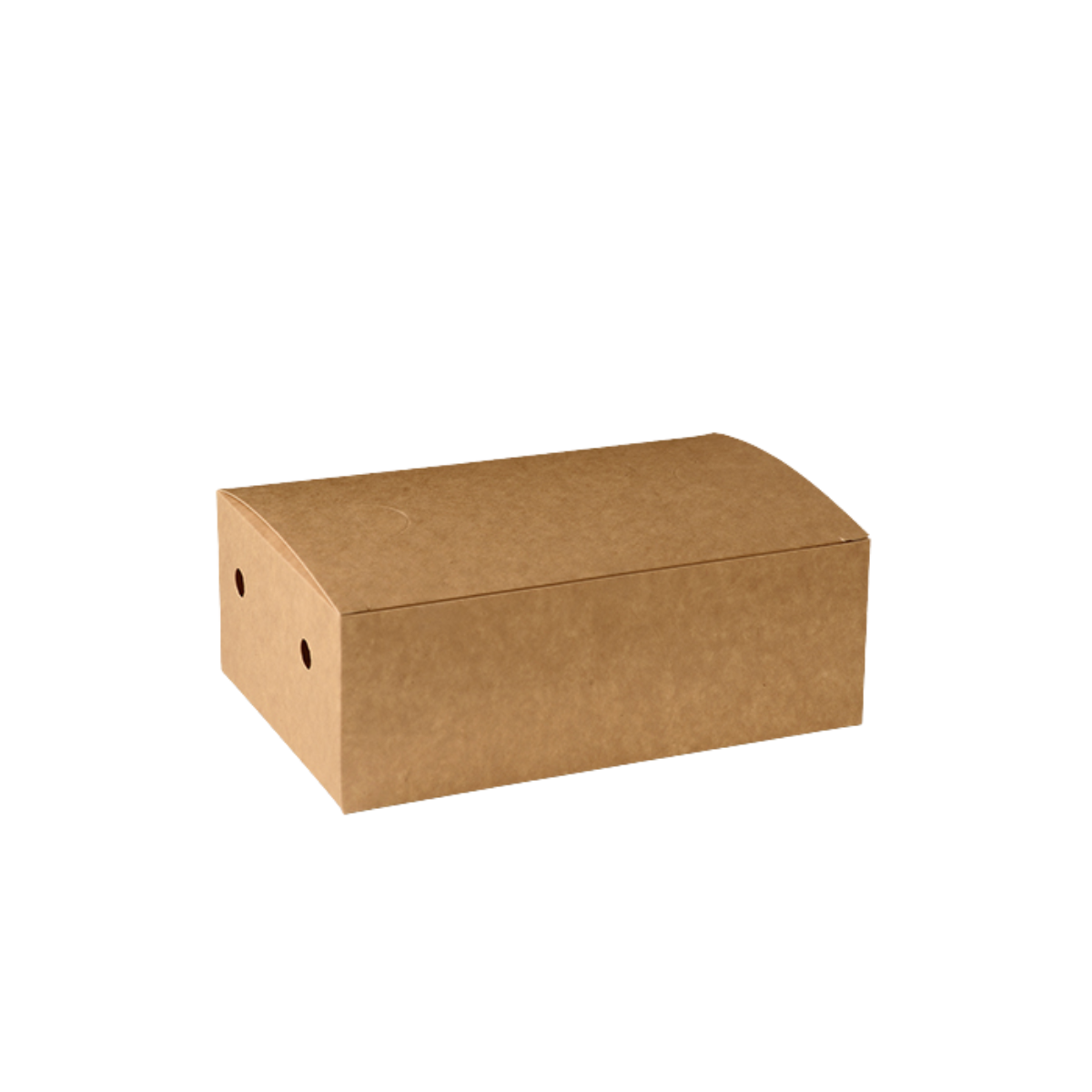 Snack Box Medium Plain kraft 172 x 104 x 67mm 250/ctn