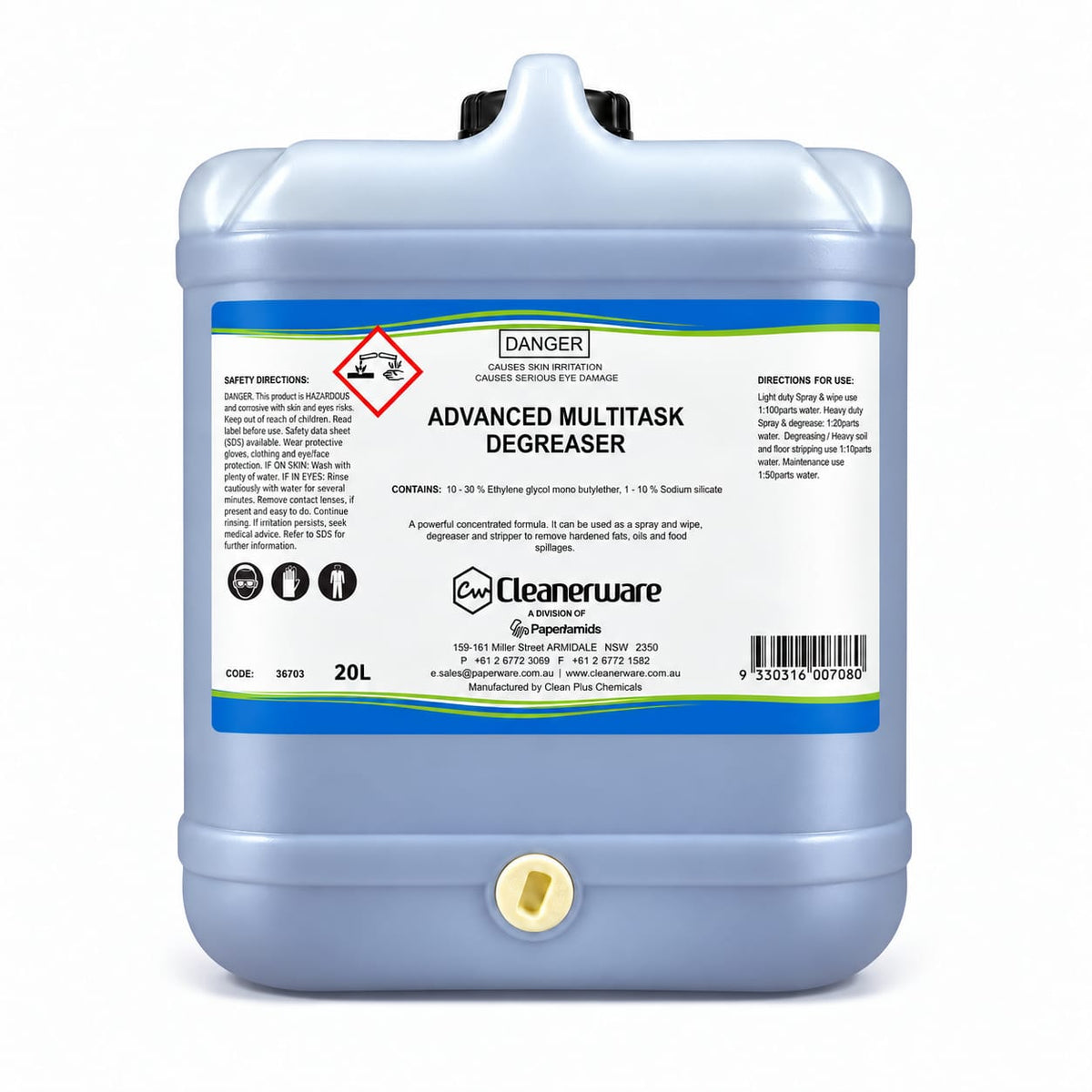 Multitask- Spray & Wipe, degreaser and stripper 20L