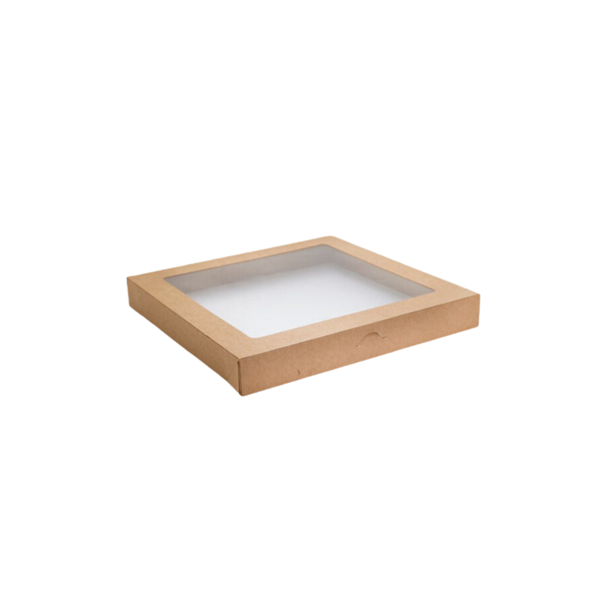 Window Lid for Kraft Catering Box - Small 100ctn