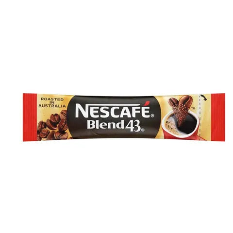 Nescafe Blend 43 PC Instant Coffee Sticks 1000/ctn