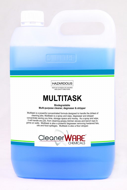 Multitask Spray & wipe Degreaser concentrated formula 5ltr – Paperware