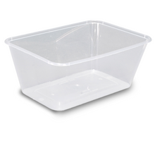 1000ml Plastic Rectangular Container 500/ctn