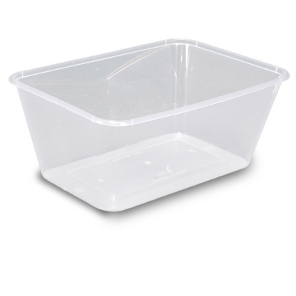 Rectangular Container Plastic Freezer grade 1000ml 500/ctn