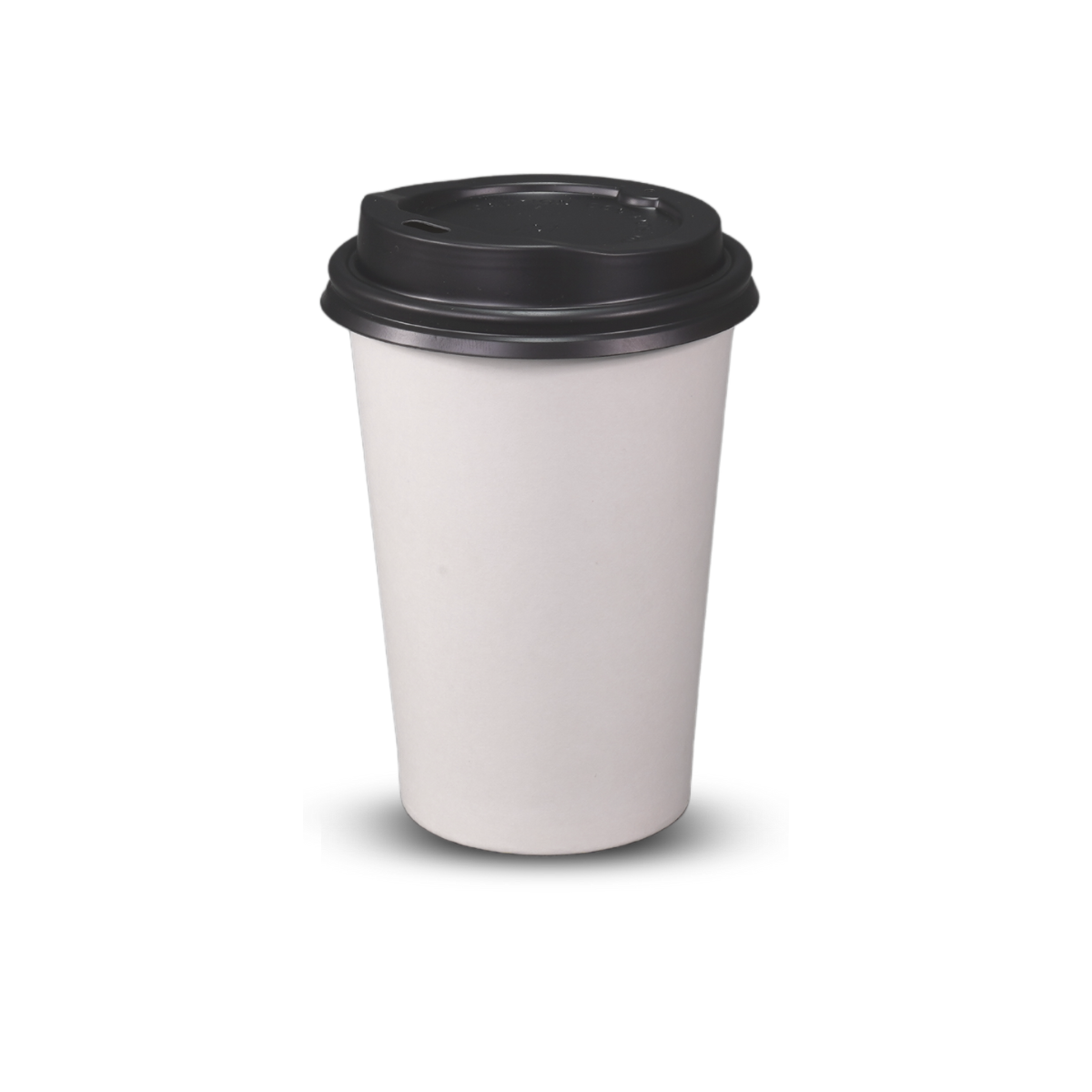 Coffee Cups single wall 10oz plain white 80mm 1000/ctn