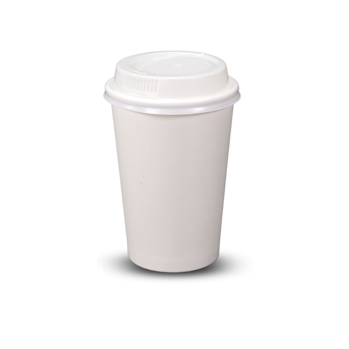 Coffee Cups single wall 10oz plain white 80mm 1000/ctn