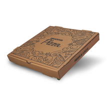 11 Inch Brown Printed Pizza Boxes 75/ctn
