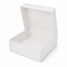Cake Box; 11 x 11 x 4 White 100pk