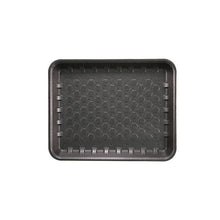 11 x 9" Open Cell Black Foam Trays - 280 x 220 x 30mm - 360/ctn