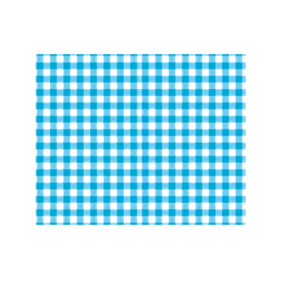 Greaseproof Paper- blue gingham 400 x 330mm 200/pack