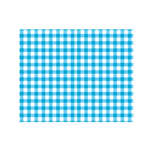 Greaseproof Paper- blue gingham 400 x 330mm 200/pack