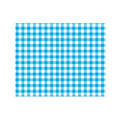 Greaseproof Paper- blue gingham 400 x 330mm 200/pack