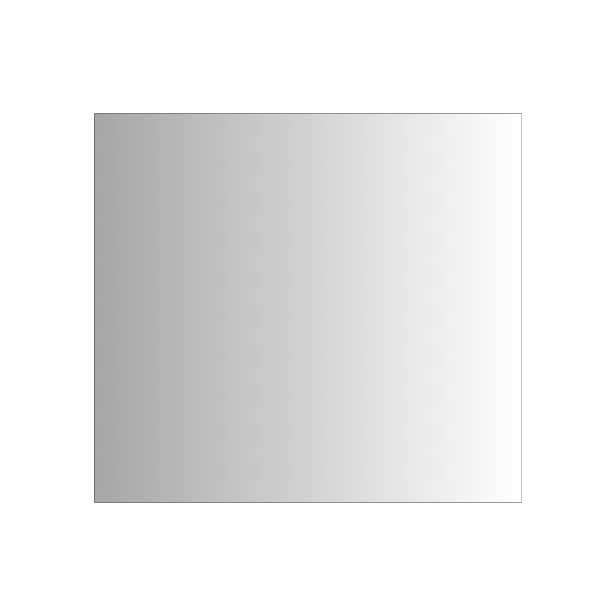 Half Slab Rectangle Silver Cake Boards 50/pack