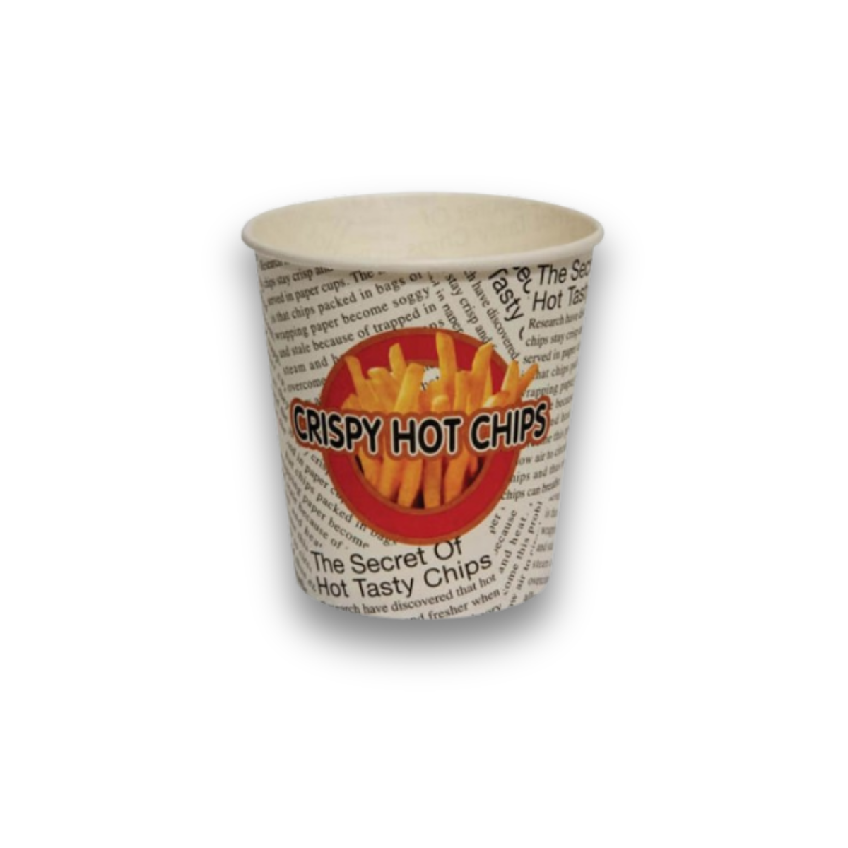 12oz Printed Hot Chip Cups 1000/ctn