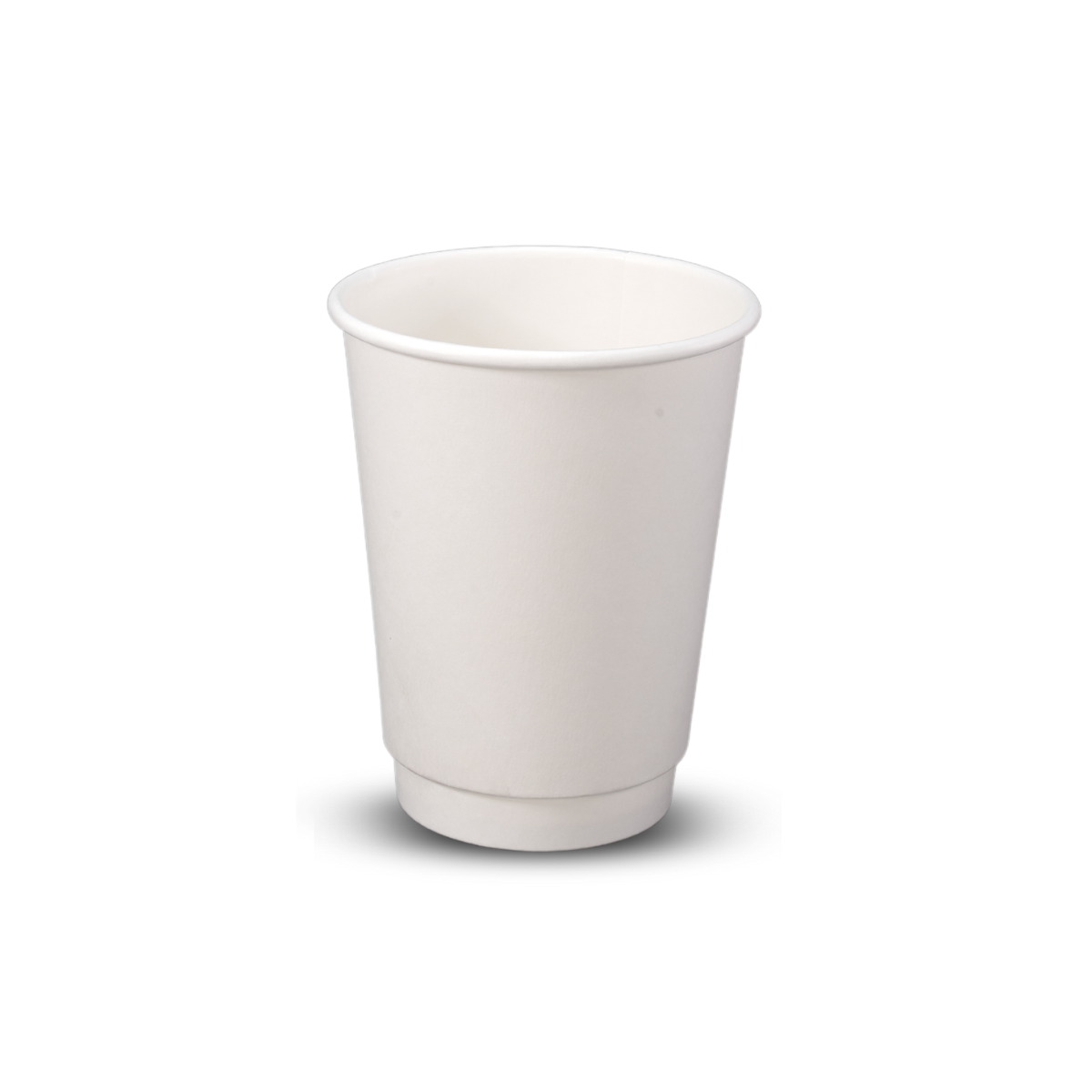 Coffee Cups Plain White Double Wall 12oz 500/ctn