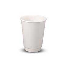Coffee Cups Plain White Double Wall 12oz 500/ctn