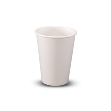 Coffee Cups single wall 12oz plain white 1000/ctn