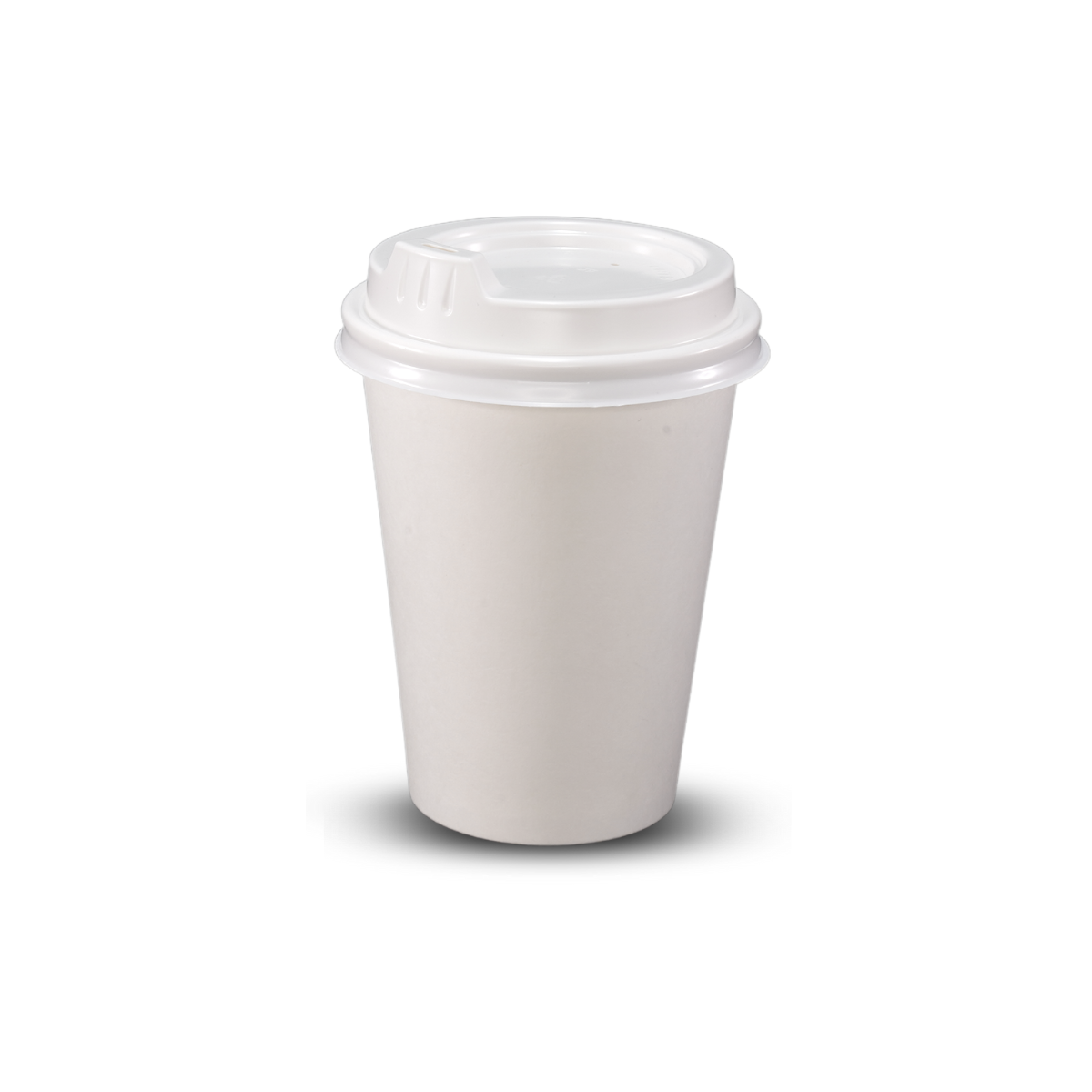 Single Wall 12oz White Hot Cup 90mm 1000/ctn