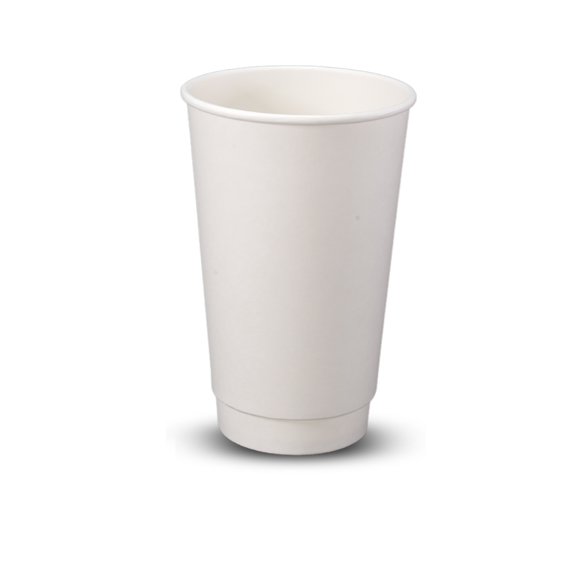 Coffee Cups Plain White double wall 16oz 500/ctn