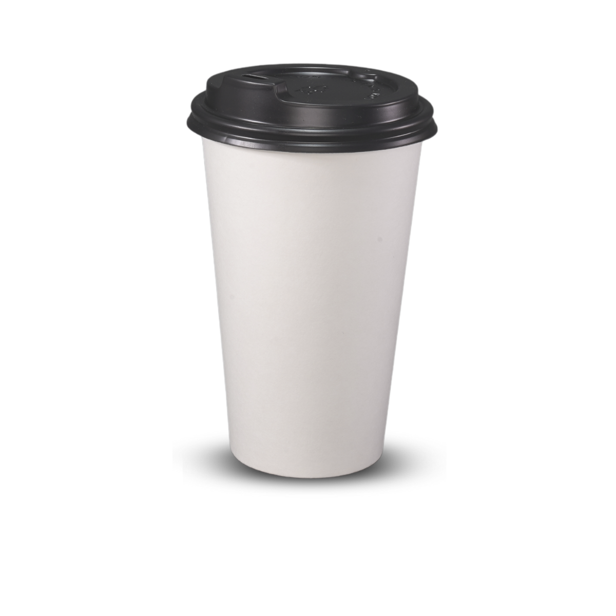 Coffee Cups single wall 16oz plain white 1000/ctn