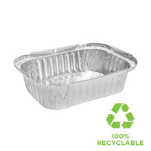 Foil Container - 1000ml (441/509 ) large dinner 193 x 138 x 48mm deep 330/ctn