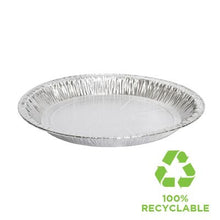 Foil Container- (317/261) 600mL Large Round Foil Family Pie Case - 350/ctn