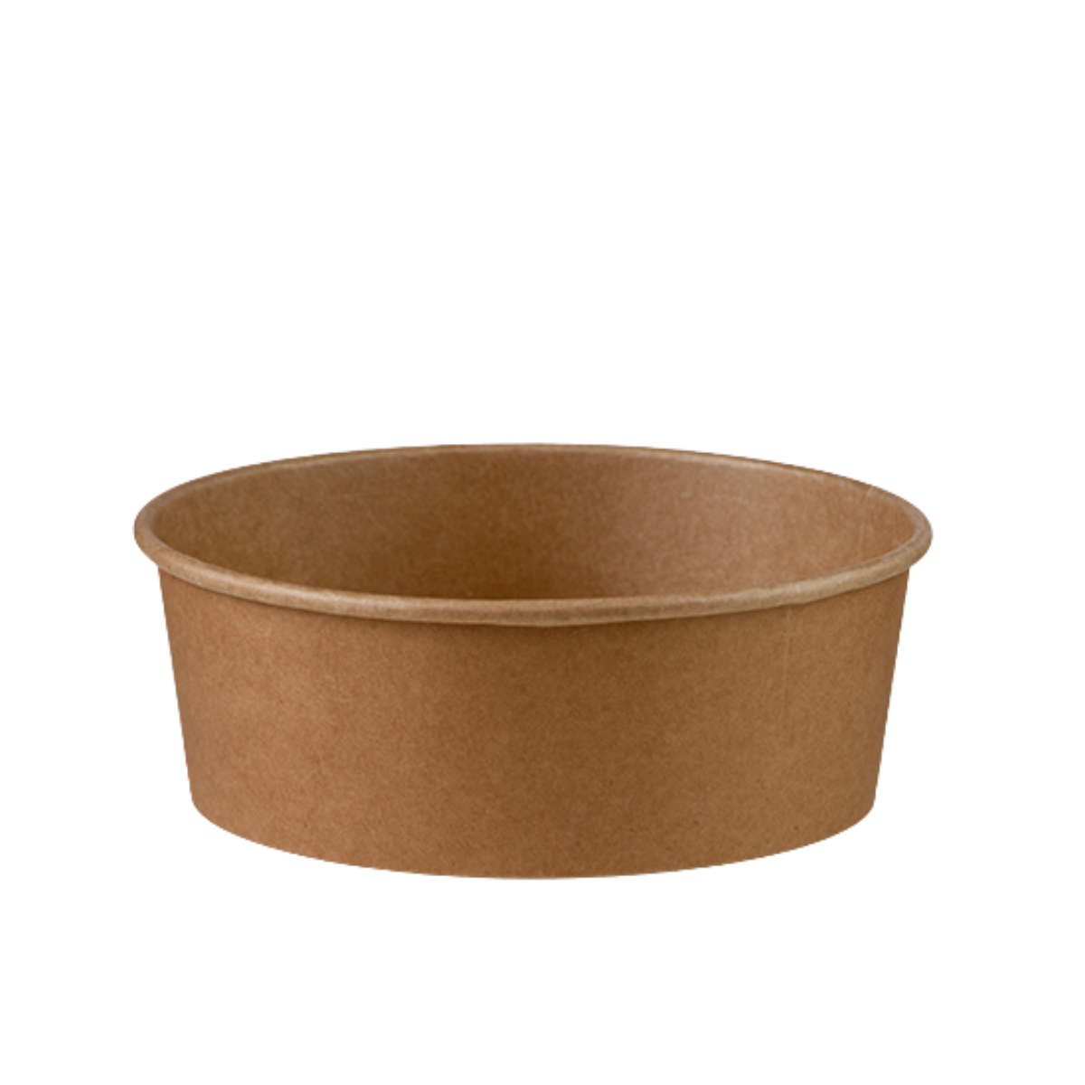 Kraft Cardboard 25oz Salad Bowl 150mm lid 300/ctn