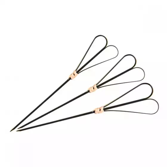 Black Heart Skewers 120mm - 100pack