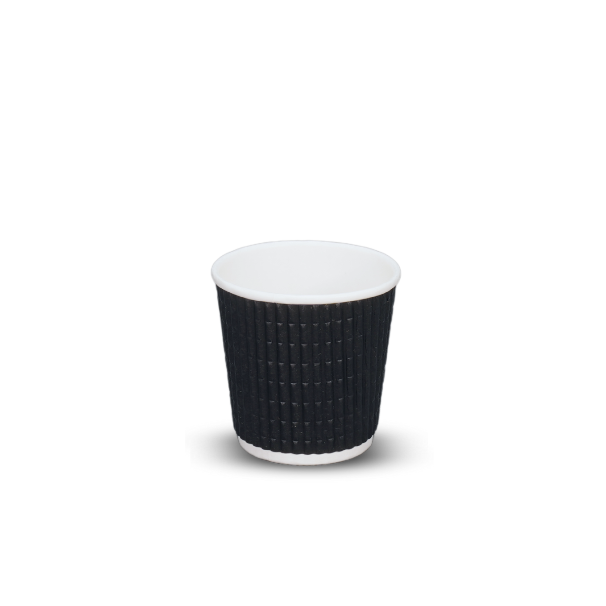 Coffee Cups; triple wall charcoal 4oz 20 x 25pk/ctn 500/ctn