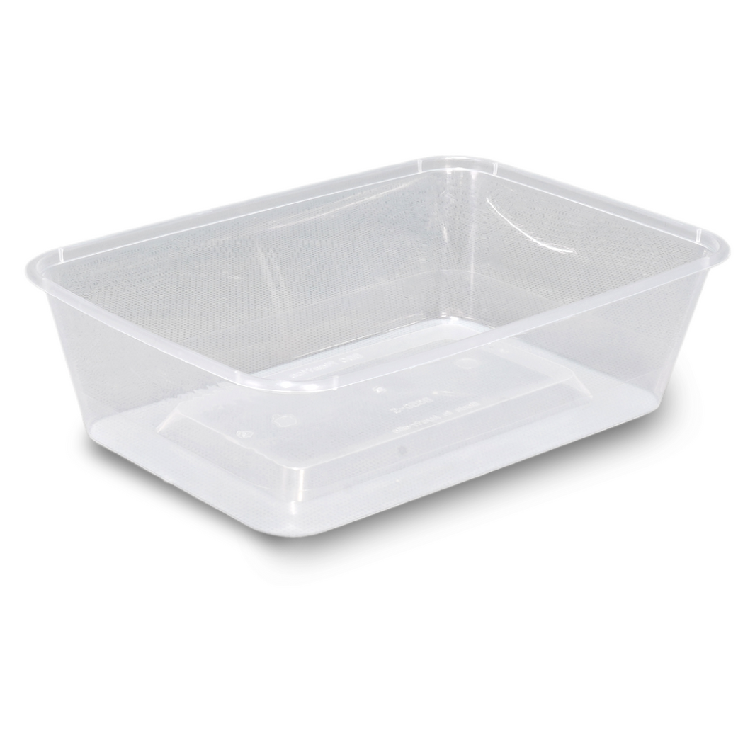 High Clear Rectangular Containers Clear Rectangle Containers – Paperware