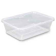 650ml Plastic Rectangular Container 500/ctn