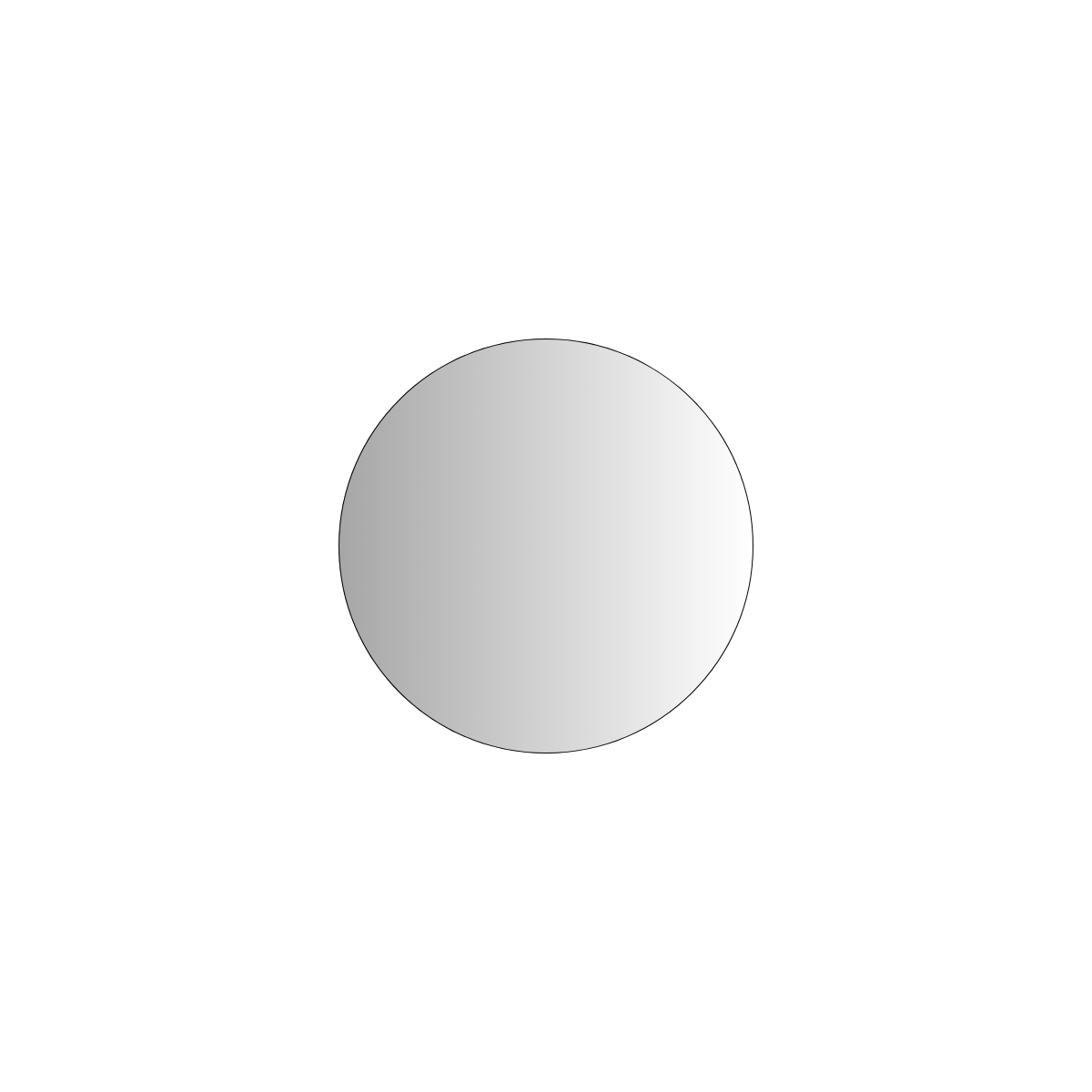 6" Round Silver Cake Board 100/ctn