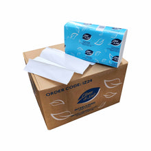Interleaved Hand Towel 23 x 24cm Premium white IZ24 Ultraslim 2400ctn